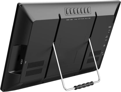 Naxa Portable 16" Television &amp; Digital Multimedia Player with Built-in Rechargeable Lithium Battery &amp; DC Car Cord Jupiter Gear Home