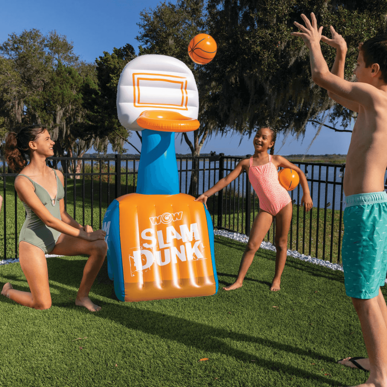 WOW Watersports Slam Dunk Hoop and Basketballs Jupiter Gear Home