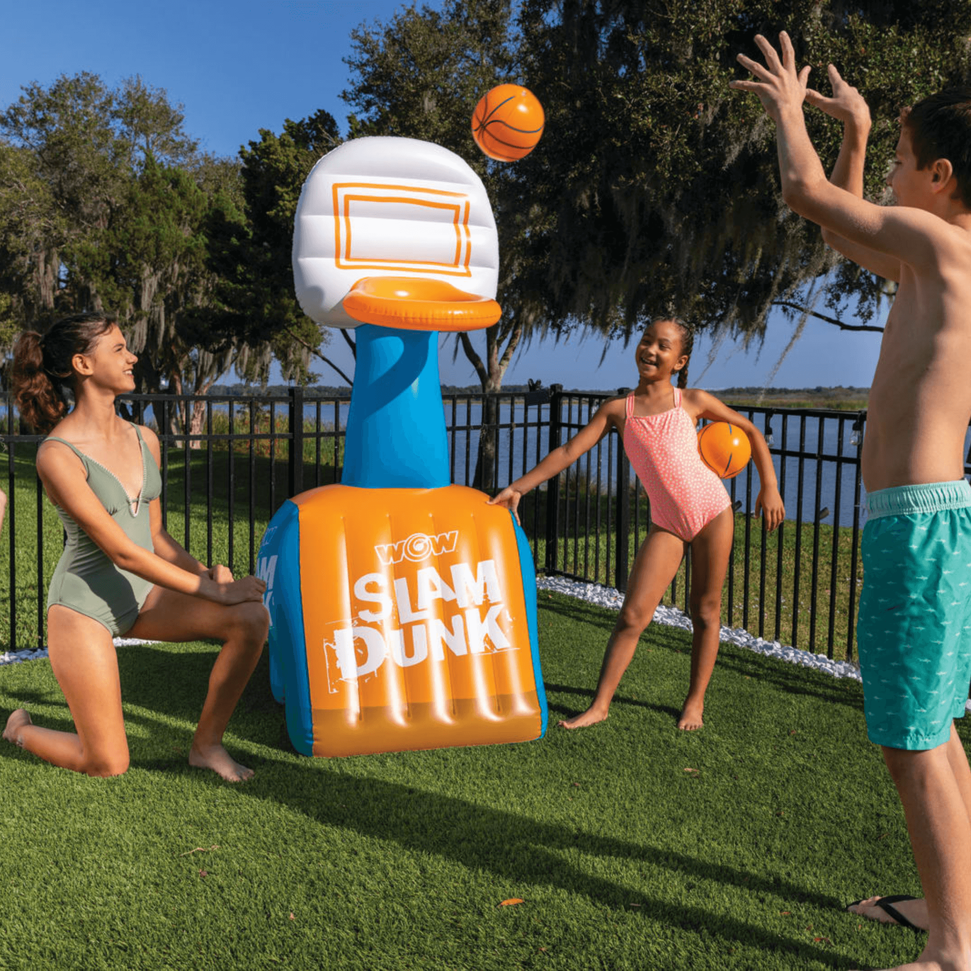 WOW Watersports Slam Dunk Hoop and Basketballs Jupiter Gear Home