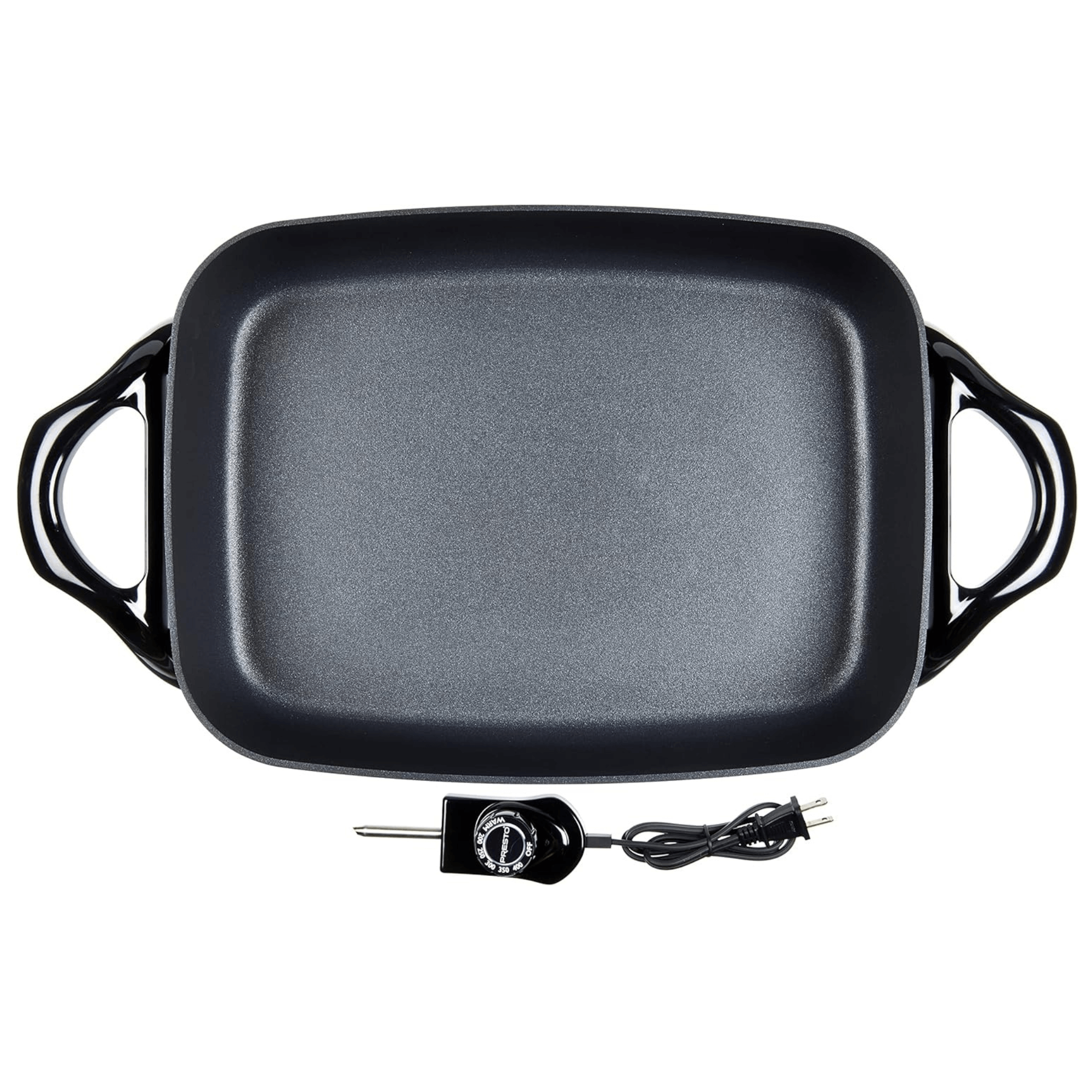 Presto 16-Inch Extra Large Non-Stick Skillet with Glass Lid Jupiter Gear Home