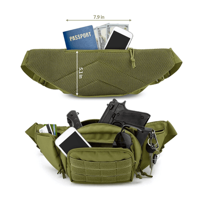 JupiterGear Tactical Military Fanny Pack Waist Bag &amp; MOLLE EDC Pouch For Outdoor Activities Jupiter Gear Home