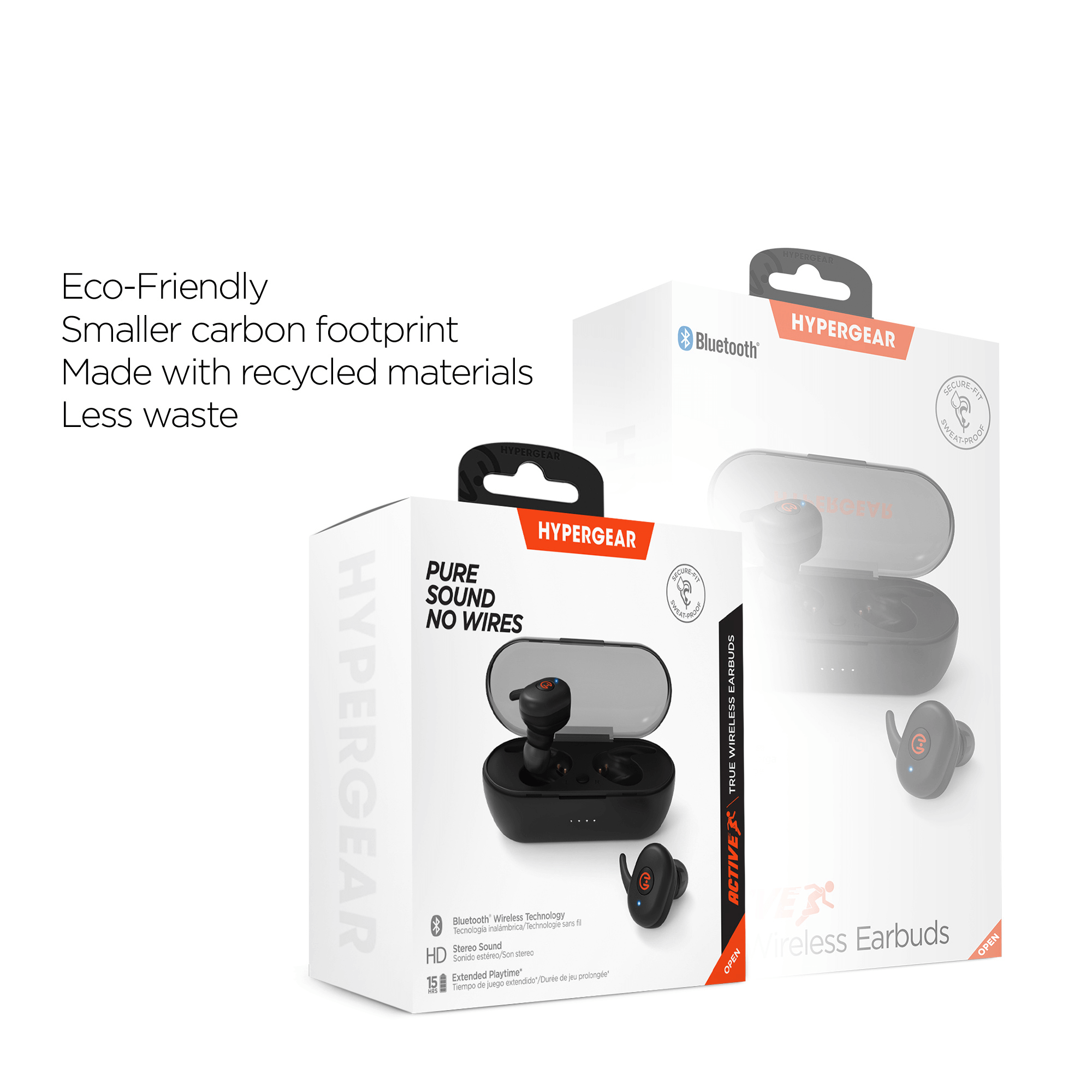 HyperGear Active True Wireless Earbuds with USB-C Connector Jupiter Gear Home