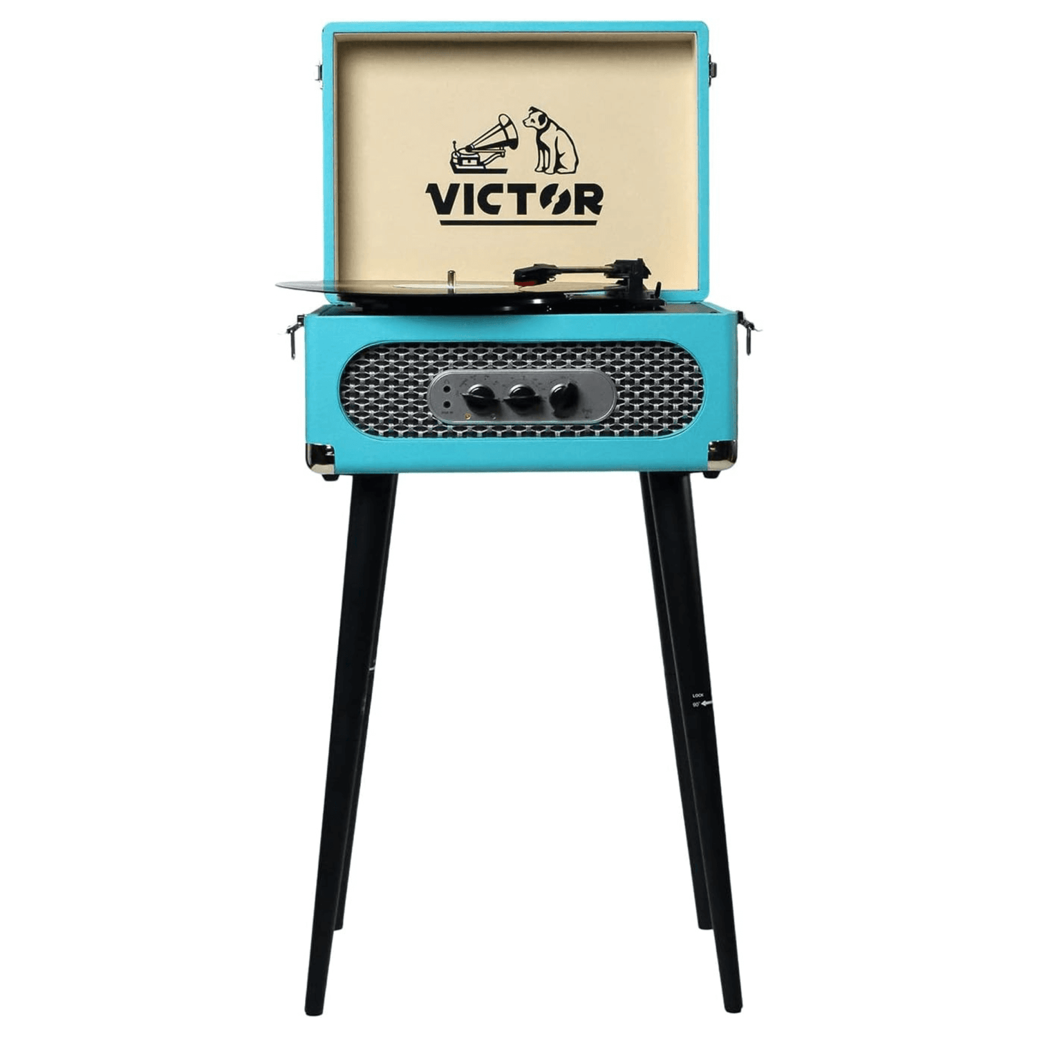 Victor Andover 5-in-1 Music Center Turquoise - Refurbished Jupiter Gear Home