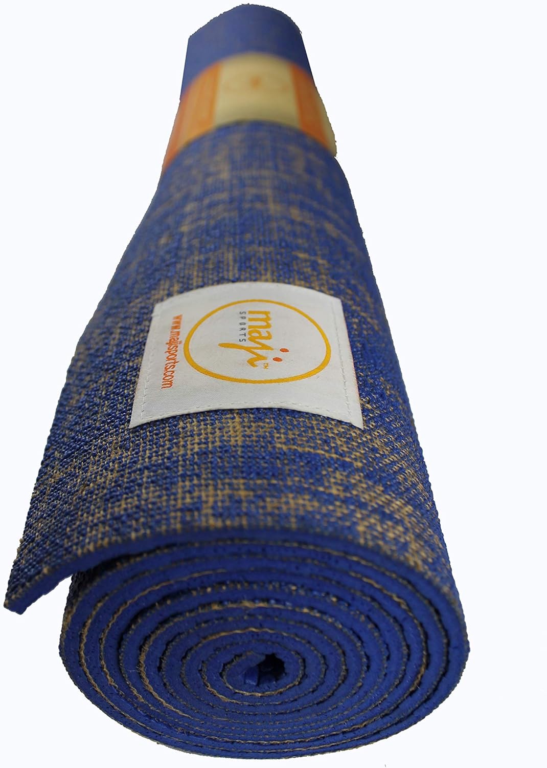 Maji Sports Jute Premium Eco Yoga Mat + Foot Massager  (7.5cm x 17.5cm) Jupiter Gear Home