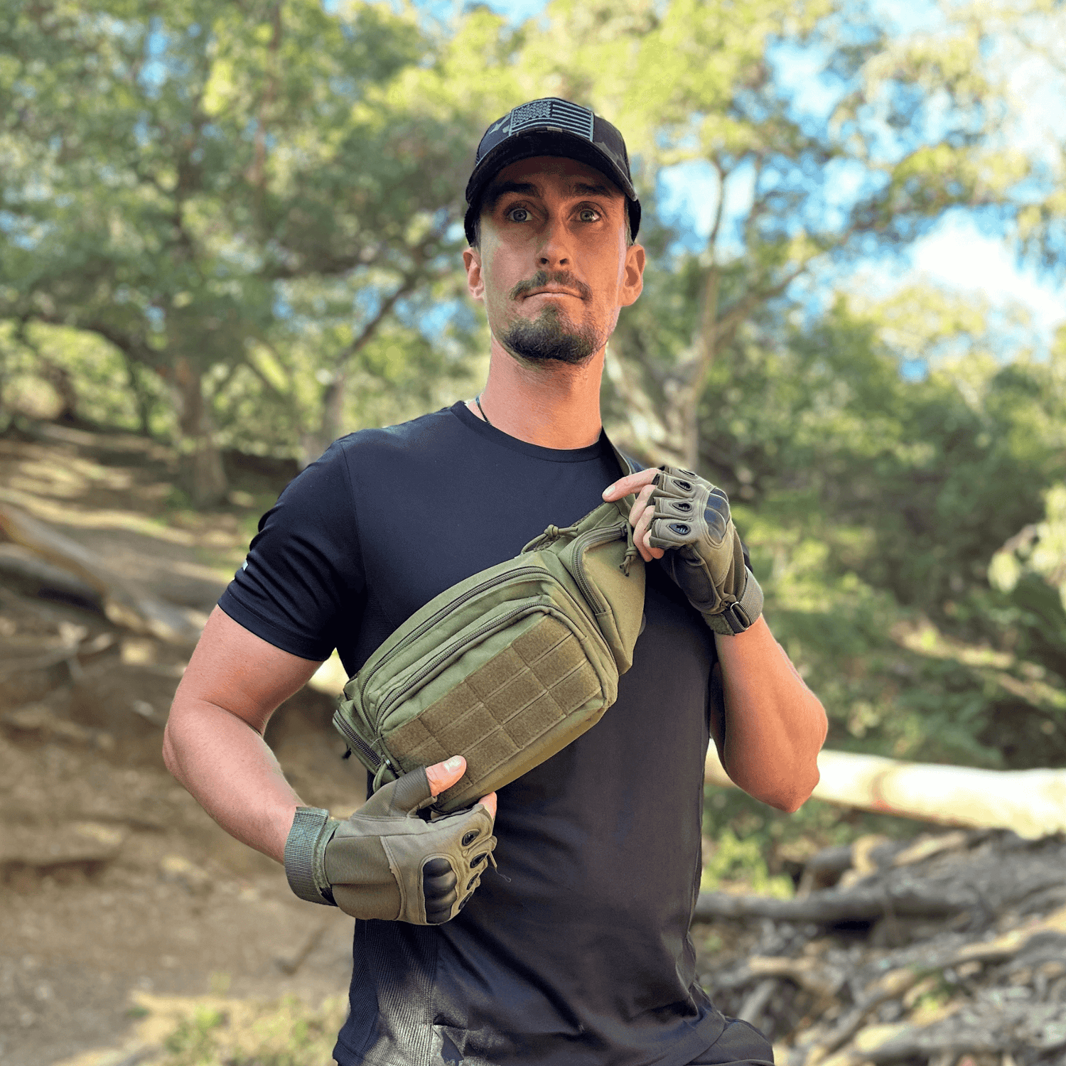 JupiterGear Tactical Military Fanny Pack Waist Bag &amp; MOLLE EDC Pouch For Outdoor Activities Jupiter Gear Home