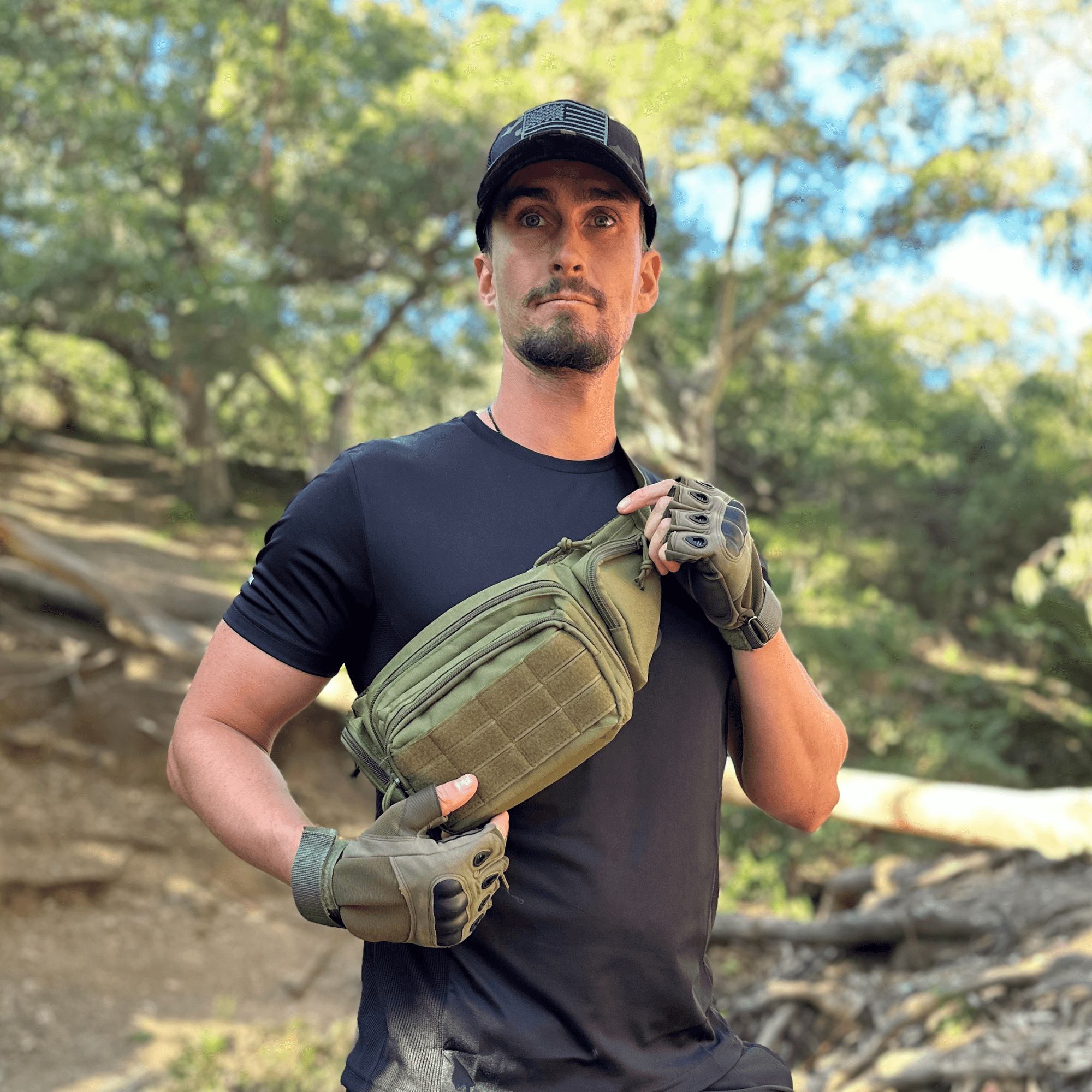 JupiterGear Tactical Military Fanny Pack Waist Bag &amp; MOLLE EDC Pouch For Outdoor Activities Jupiter Gear Home