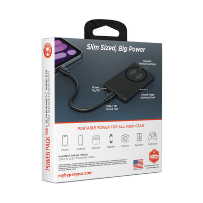 HyperGear PowerPack MAG Slim Power Bank Jupiter Gear Home