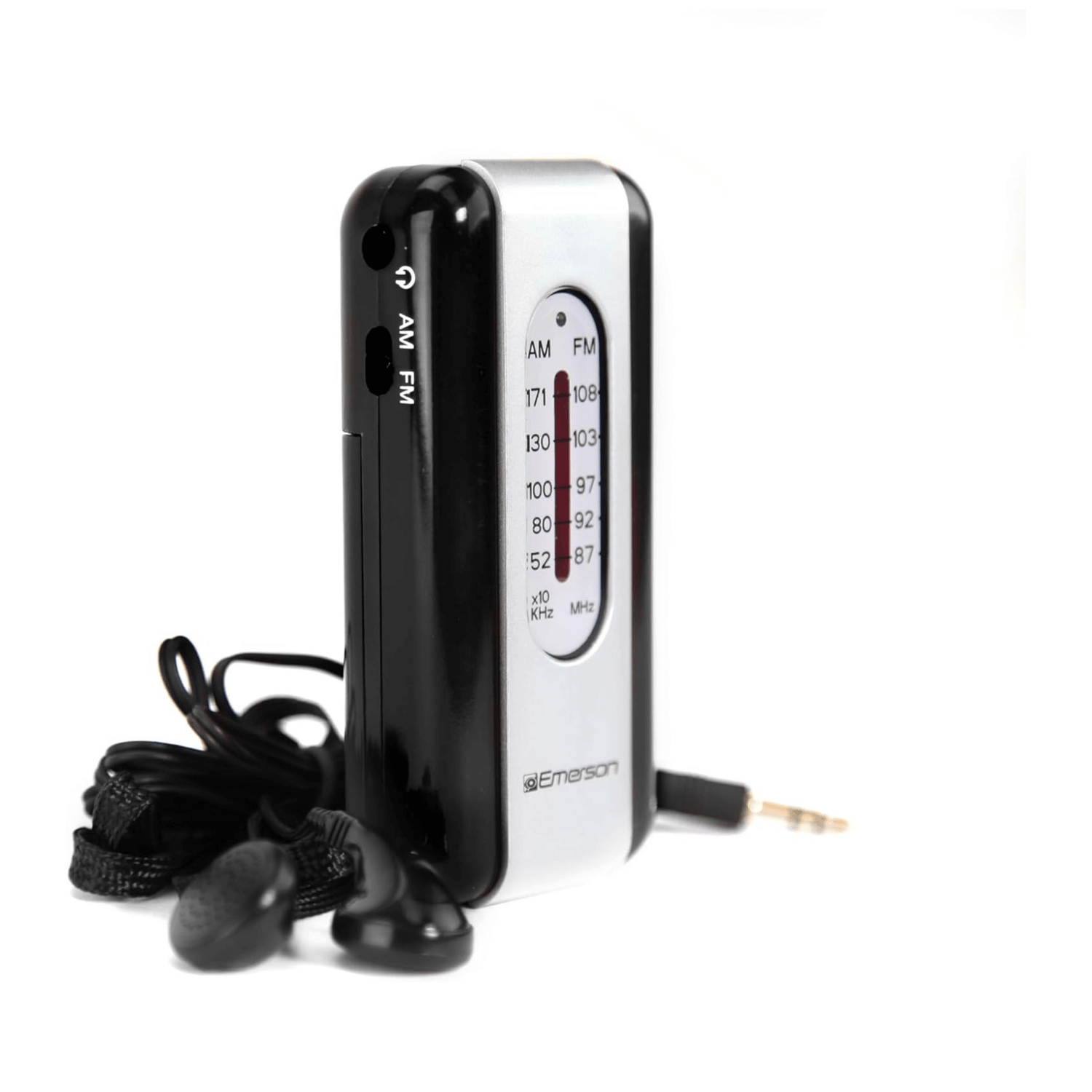 Emerson Portable AMFM Radio with Earbuds and Wide Frequency Range of Stations Jupiter Gear Home