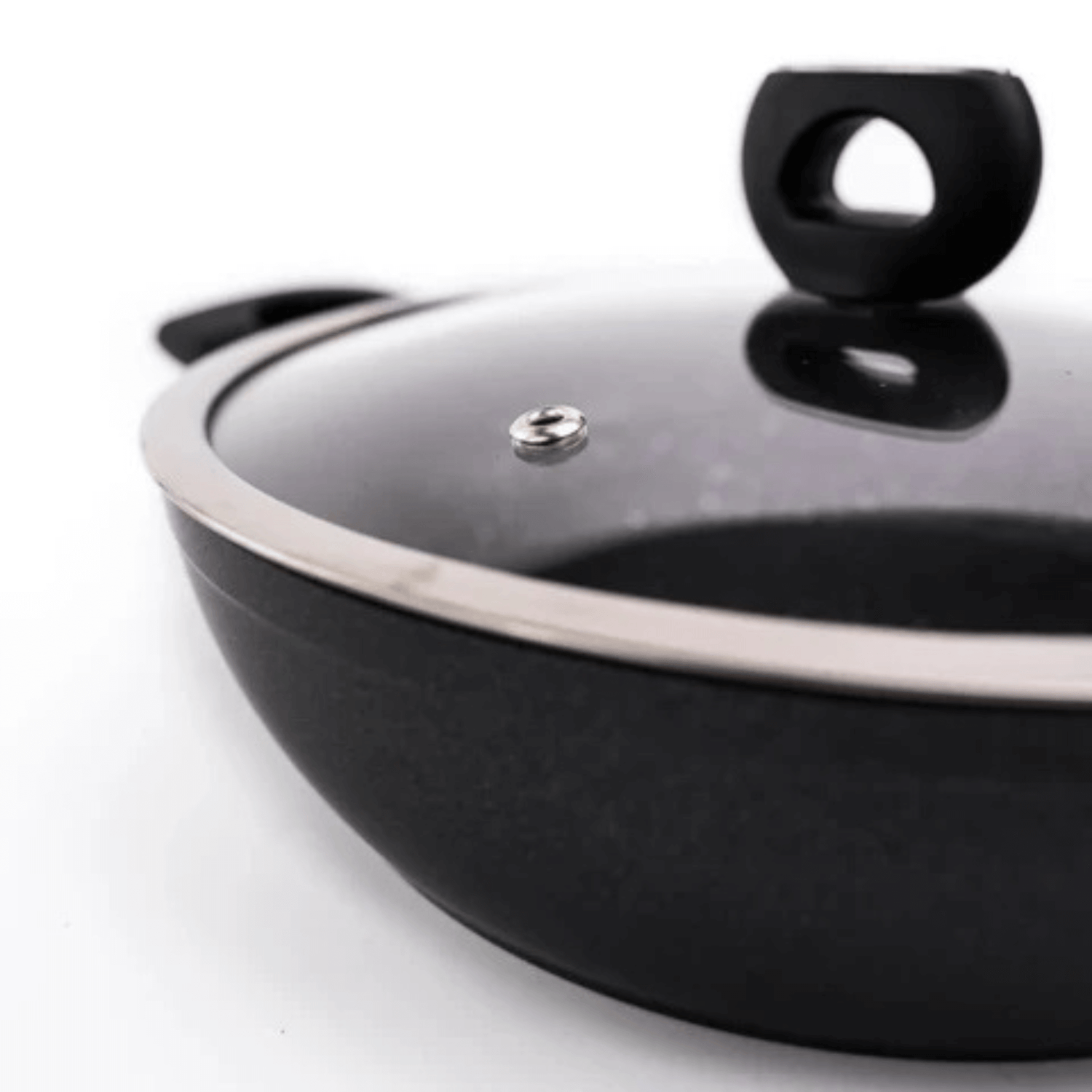 Korkmaz Nora Granita 3L Aluminum Non Stick Low Casserole Dish with Lid Jupiter Gear Home