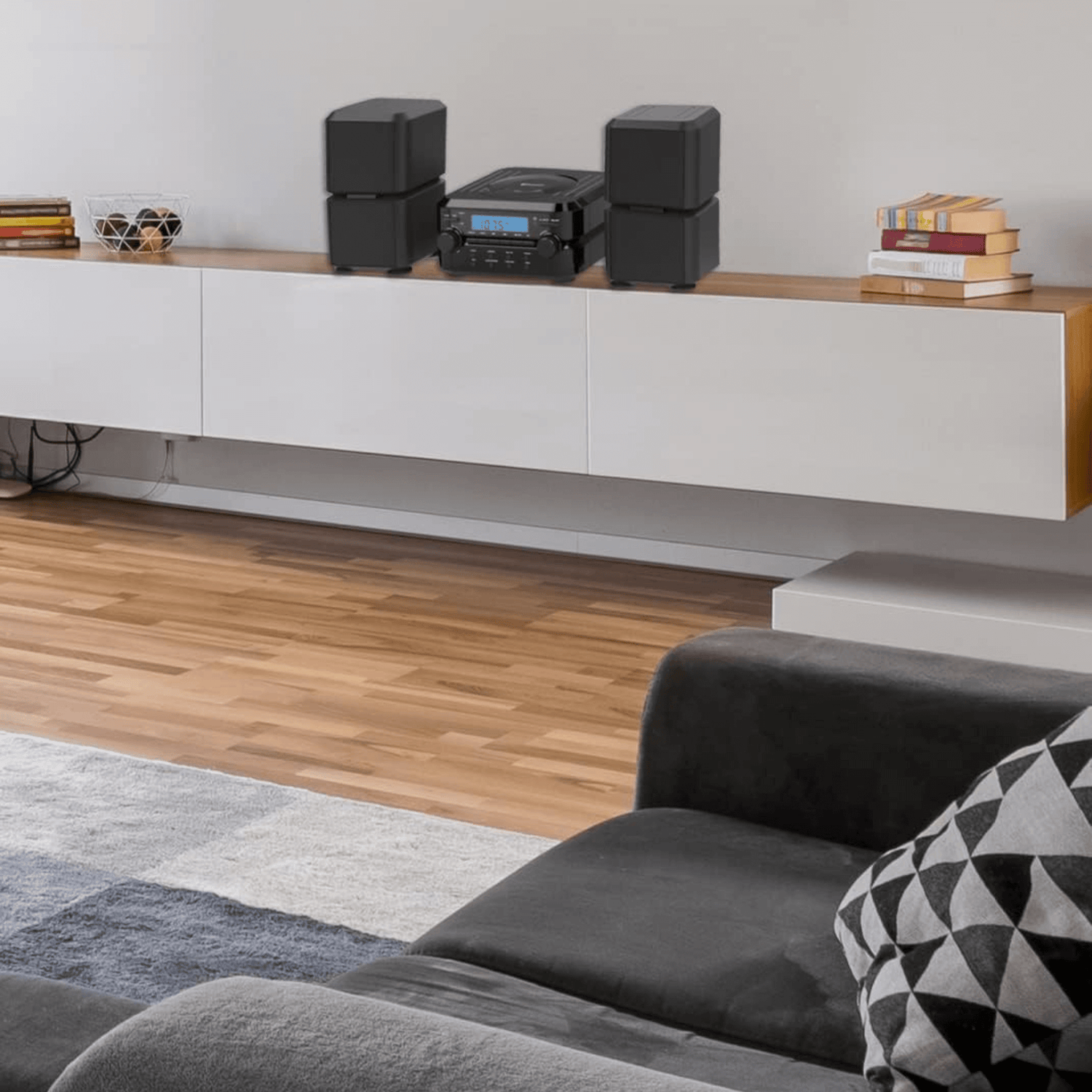 Naxa Digital CD Microsystem - Refurbished Jupiter Gear Home