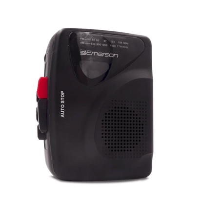 Emerson Portable Cassette Player &amp; Recorder w AMFM Radio and Built-In Speaker Jupiter Gear Home