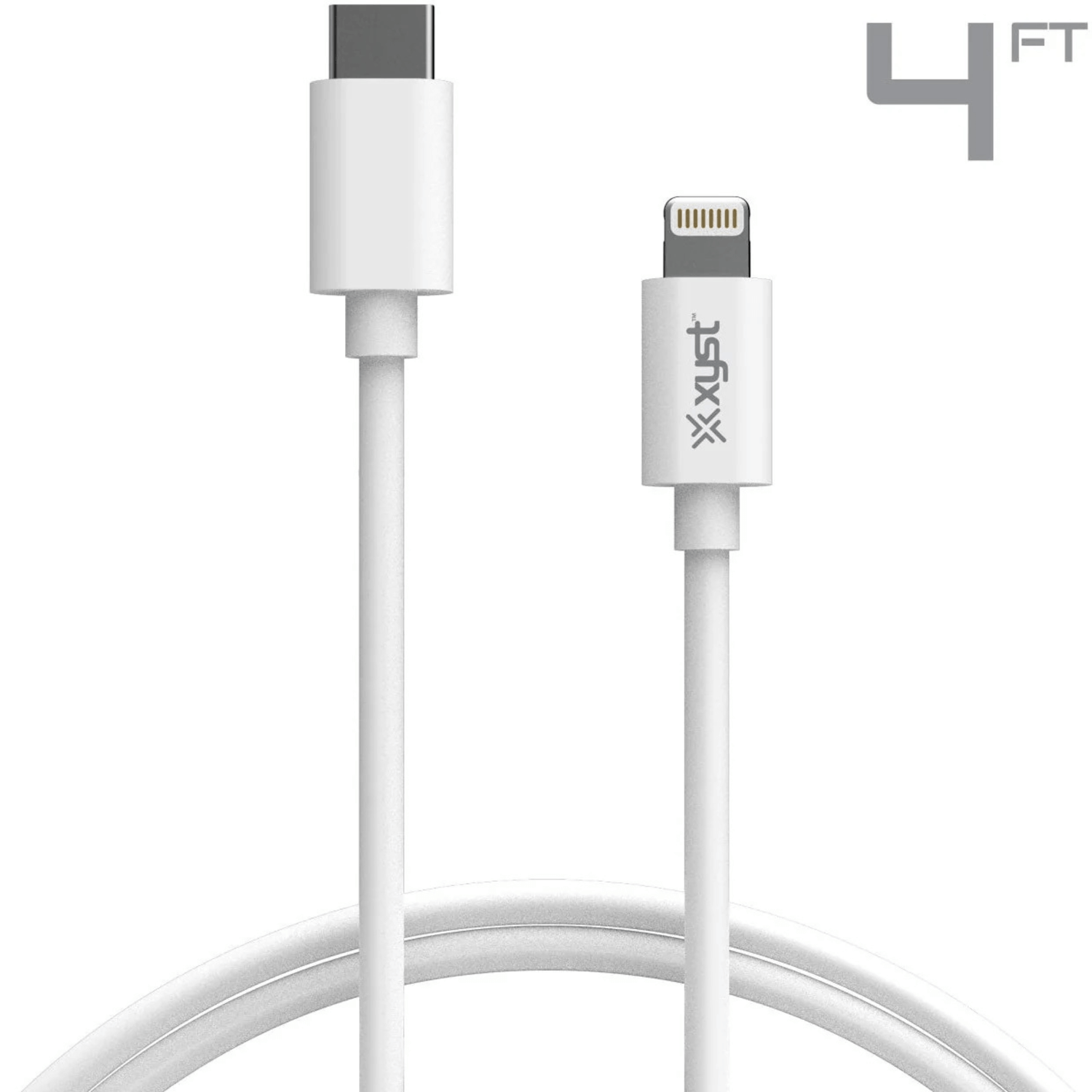 Xyst Charge and Sync USB-C to Lightning Cable 4Ft Jupiter Gear Home
