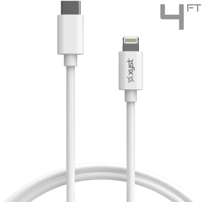 Xyst Charge and Sync USB-C to Lightning Cable 4Ft Jupiter Gear Home