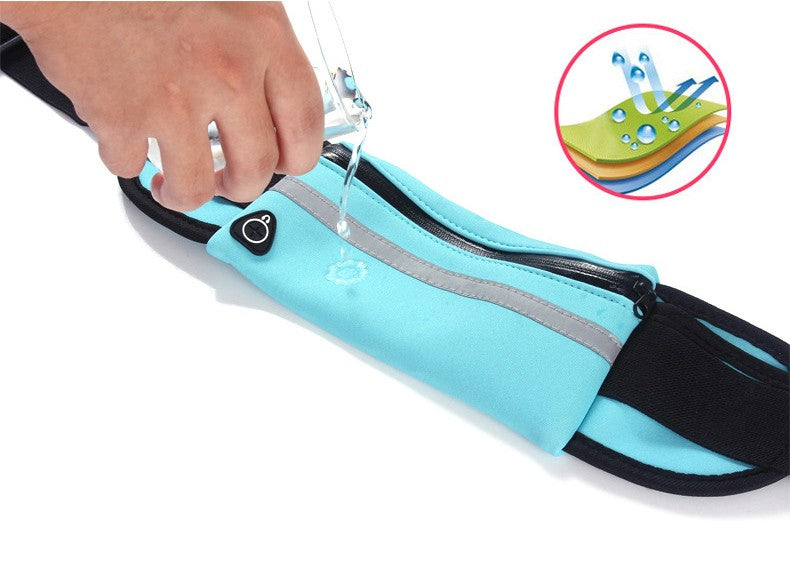 JupiterGear Sports Running Belt and Travel Fanny Pack for Jogging, Cycling and Outdoors with Water Resistant Pockets Jupiter Gear Home
