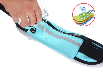 JupiterGear Sports Running Belt and Travel Fanny Pack for Jogging, Cycling and Outdoors with Water Resistant Pockets Jupiter Gear Home