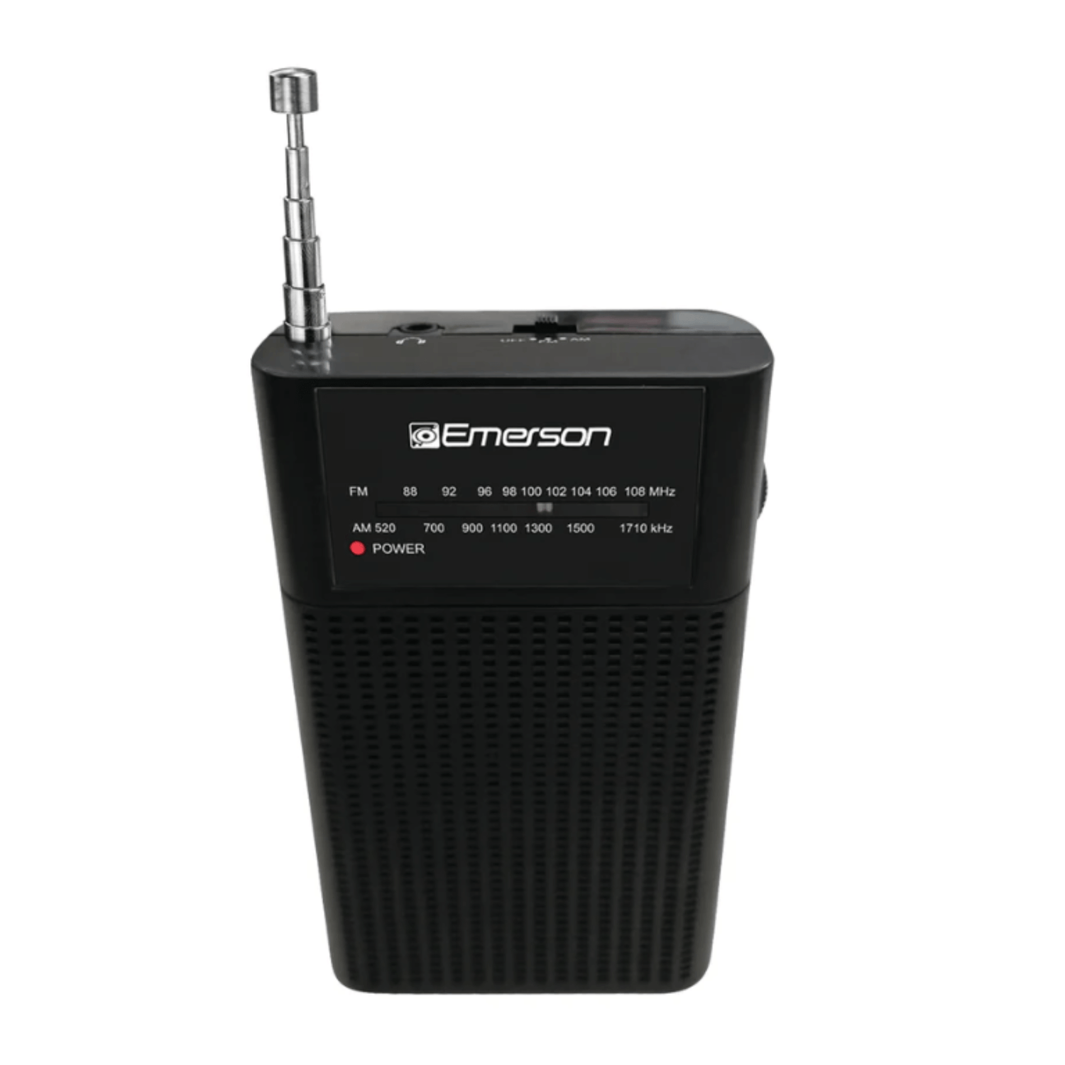 Emerson Portable AMFM Radio with Built-In Speaker and Easy Removable Belt Clip Jupiter Gear Home