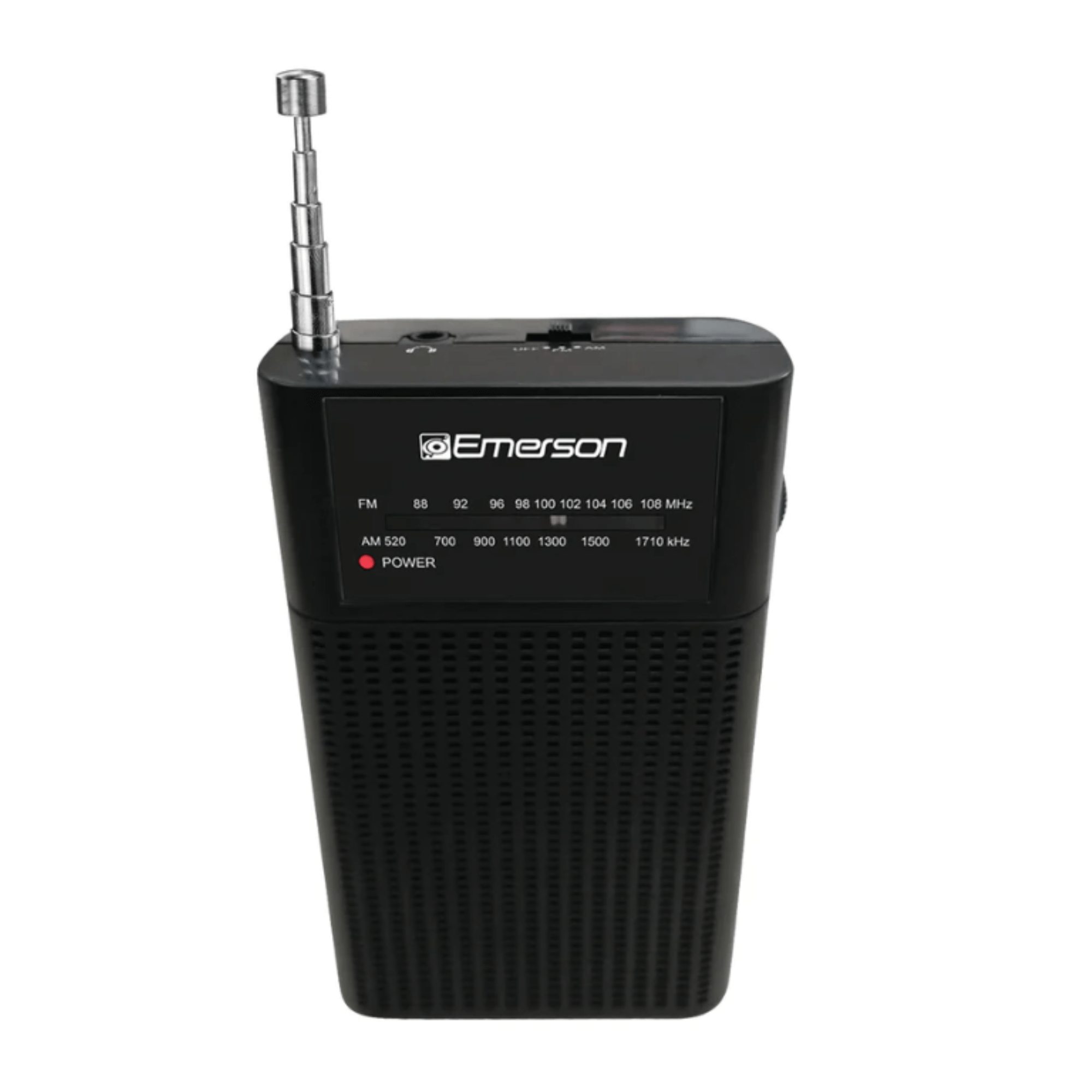 Emerson Portable AMFM Radio with Built-In Speaker and Easy Removable Belt Clip Jupiter Gear Home