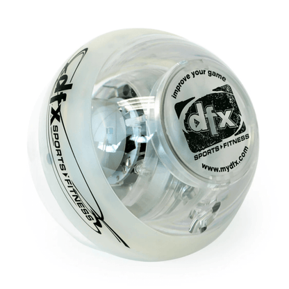 DFX Powerball Platinum Edition Hand Gyroscope Resistance Trainer with Powerdock Jupiter Gear Home
