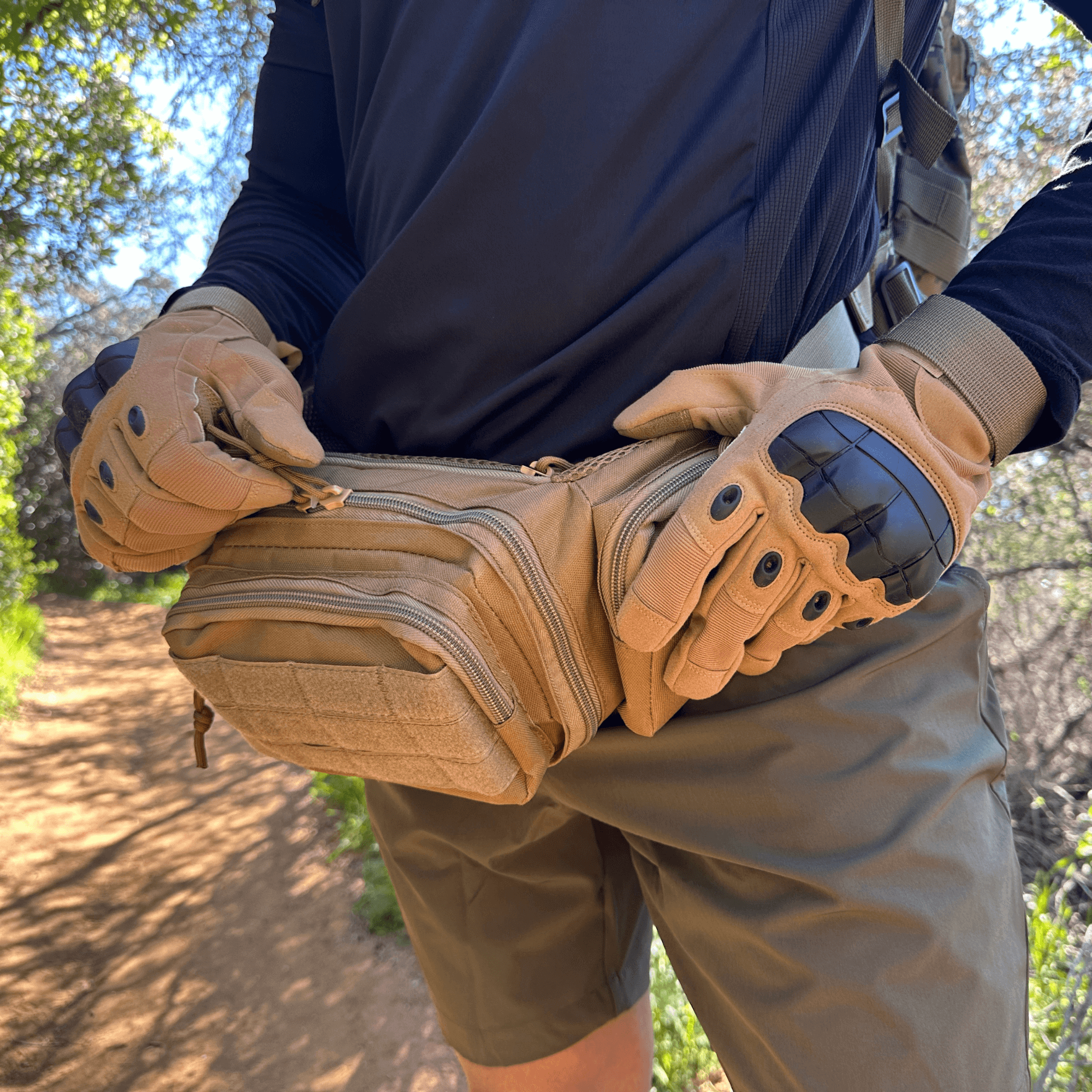JupiterGear Tactical Military Fanny Pack Waist Bag &amp; MOLLE EDC Pouch For Outdoor Activities Jupiter Gear Home