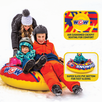 WOW Watersports SnowDozer Snow Tube for Sitting or Lying Positions Jupiter Gear Home