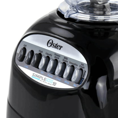 Oster 10-Speed Simple-Blend Plastic Jar Blender Jupiter Gear Home