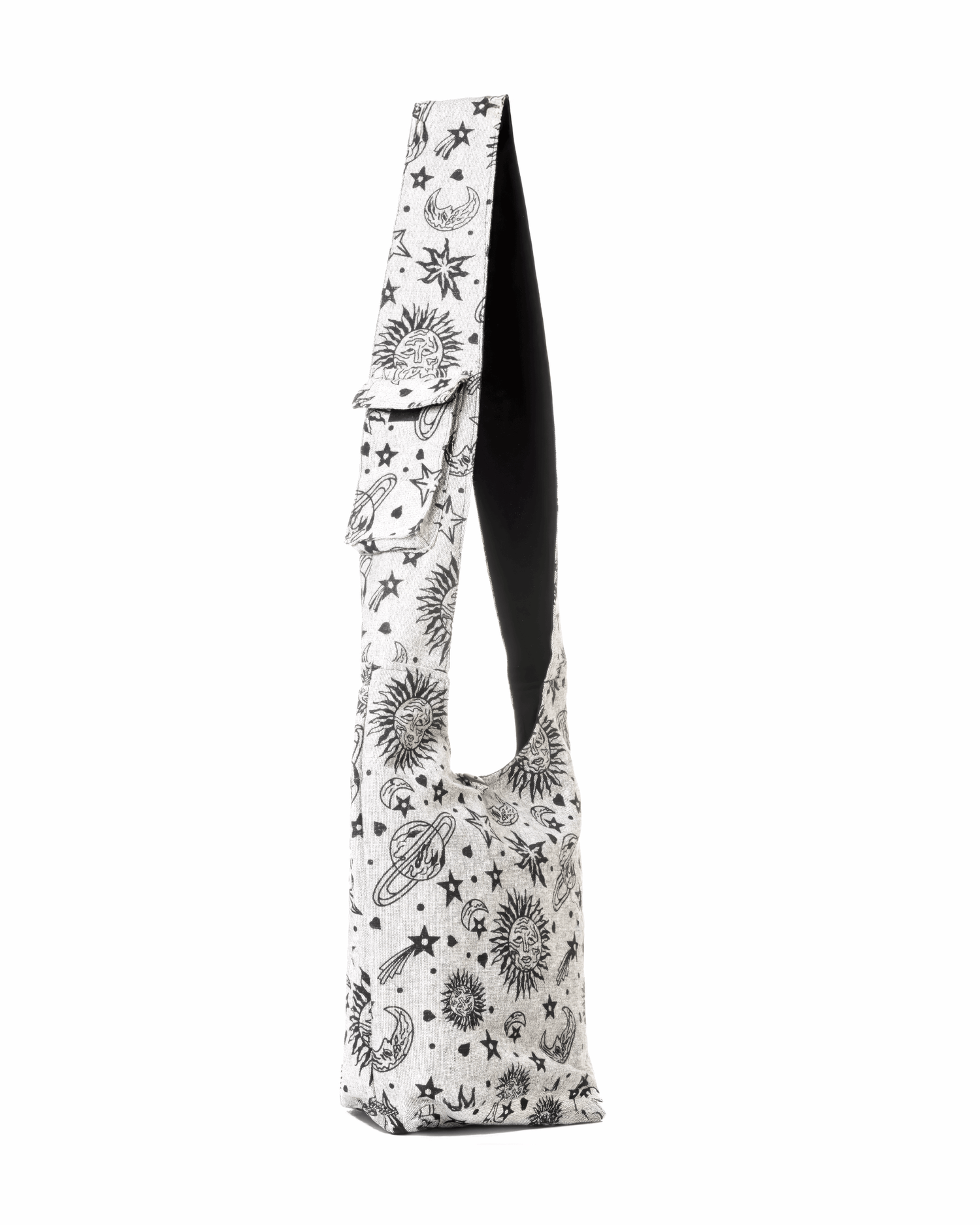 Kathmandu Collection Celestial Print Hobo Bag Jupiter Gear Home
