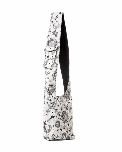 Kathmandu Collection Celestial Print Hobo Bag Jupiter Gear Home