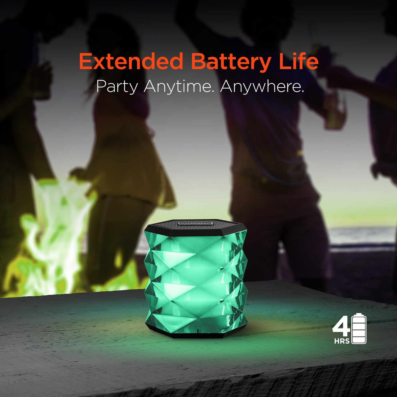 HyperGear LYTE Mini Wireless LED Speaker Jupiter Gear Home