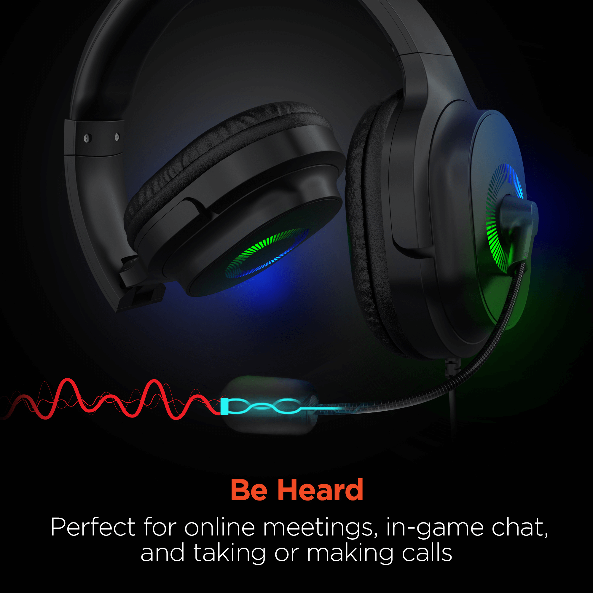 HyperGear V150 Home/Office Stereo Headset Jupiter Gear Home