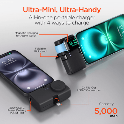 HyperGear Power Pack Nano 5000mAh Power Bank Jupiter Gear Home