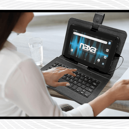 Naxa 10.1" Core Android 11 Tablet Kit Black - Refurbished Jupiter Gear Home