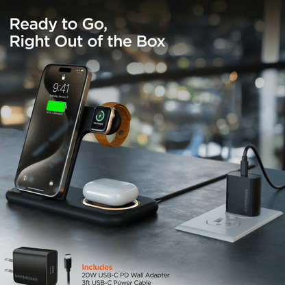 HyperGear 4 in 1 Wireless Charging Stand Jupiter Gear Home
