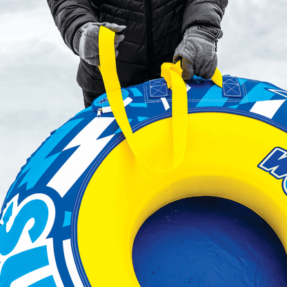 WOW Watersports Surge Tarpaulin-Bottom Snow Tube with Tow Leash Jupiter Gear Home
