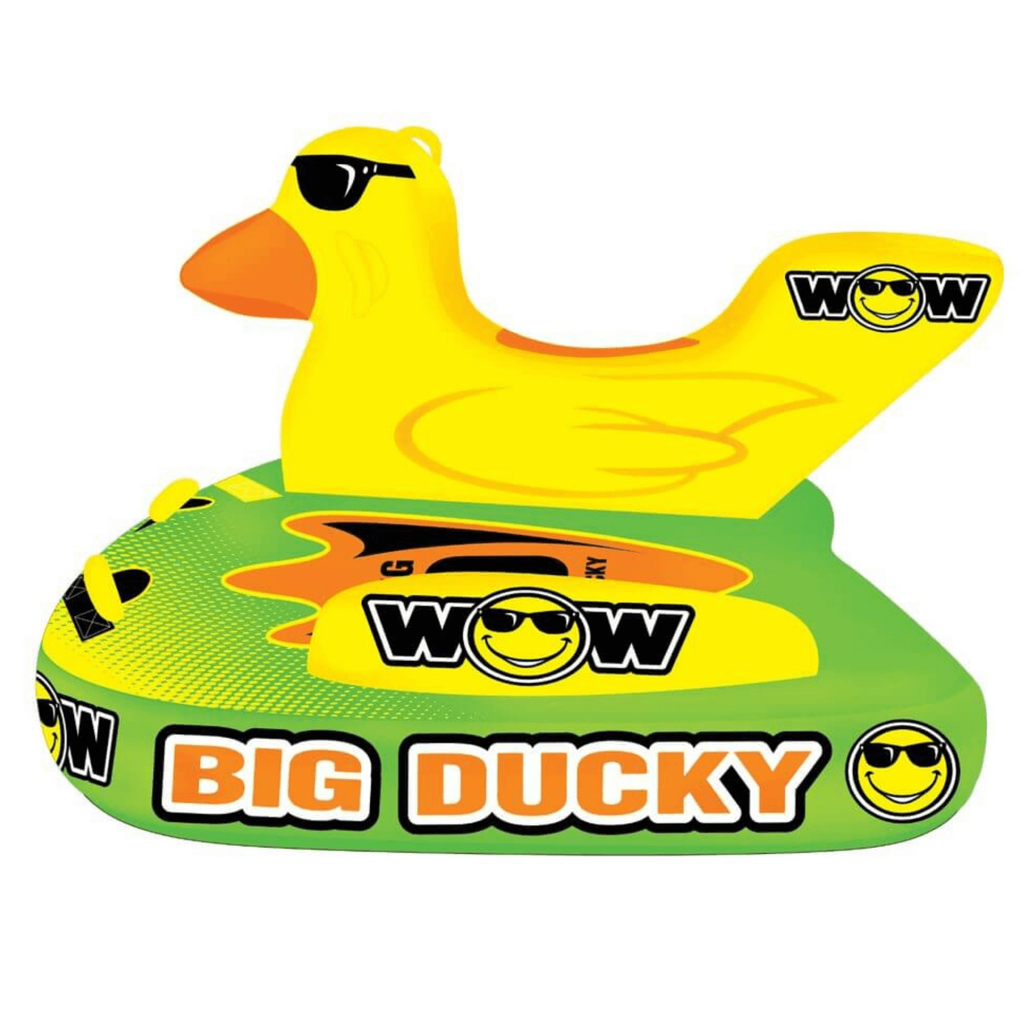 WOW Watersports Big Ducky 1 2 or 3 Person Inflatable Towable Deck Tube Jupiter Gear Home