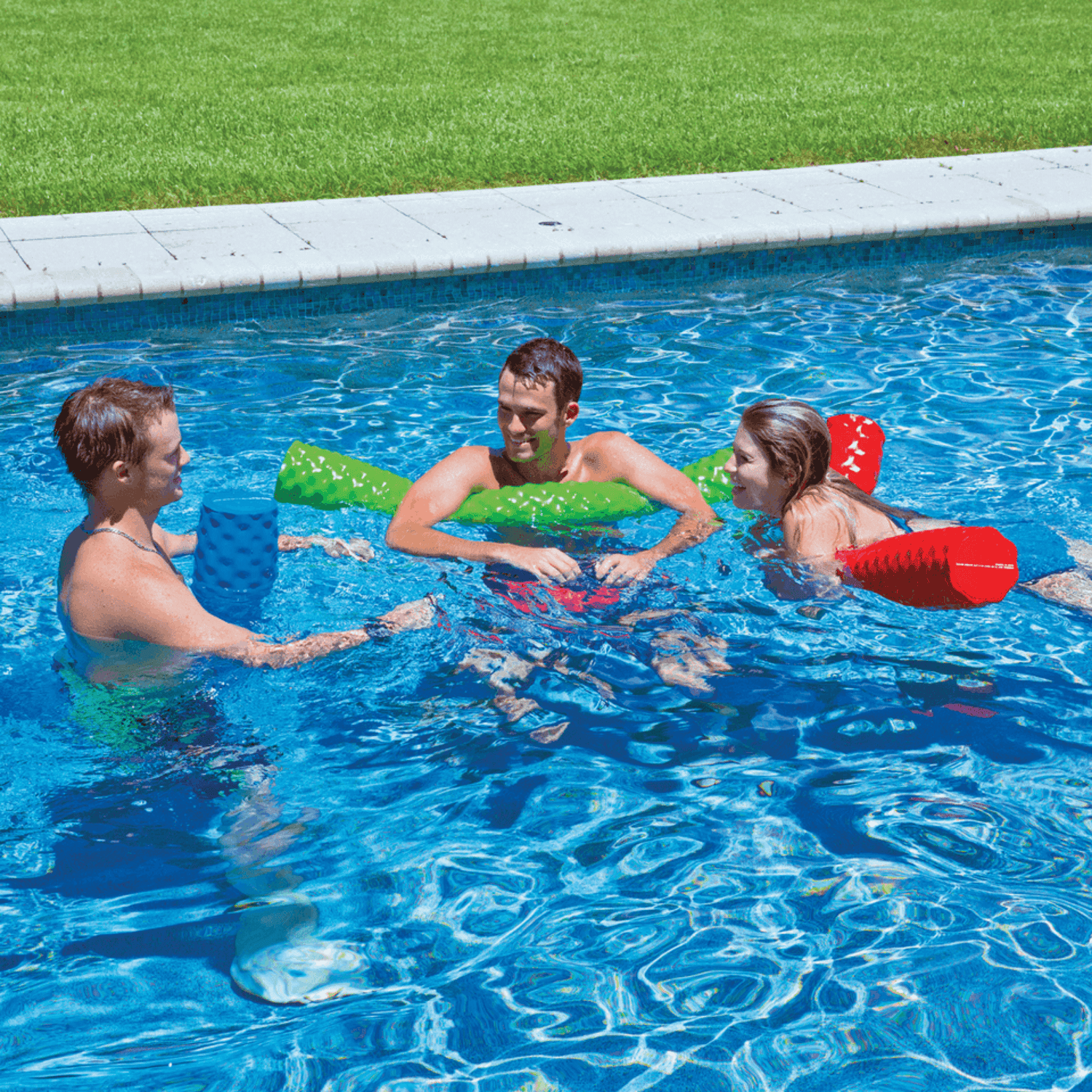 WOW Watersports Pool Noodle made from First Class Super Soft Foam Red Jupiter Gear Home