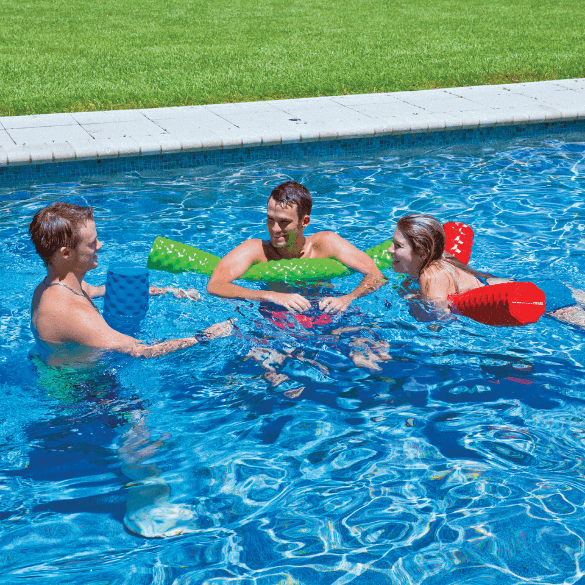WOW Watersports Pool Noodle made from First Class Super Soft Foam Red Jupiter Gear Home