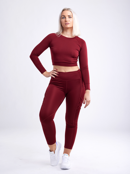 JupiterGear Long-Sleeve Crop Top Jupiter Gear Home