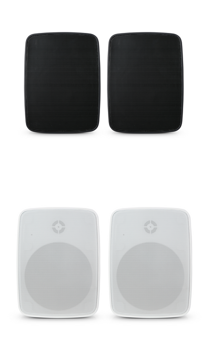 SoundPro Dual Bluetooth Weatherproof Indoor &amp; Outdoor Wall-Mount Loudspeakers Jupiter Gear Home
