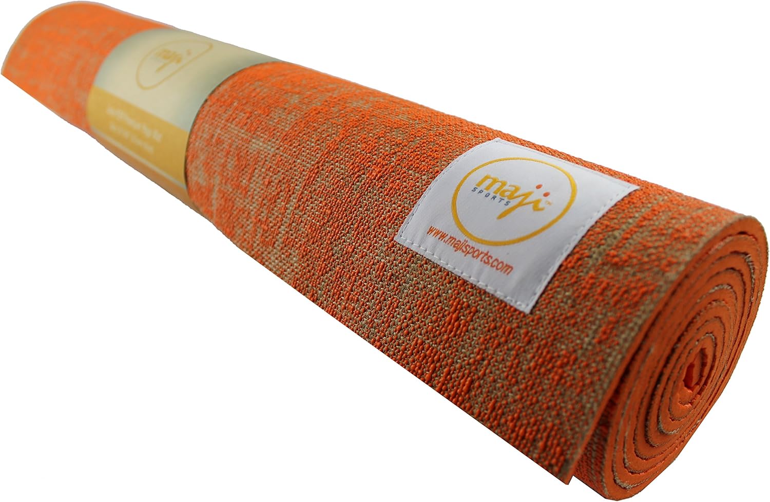 Maji Sports Jute Premium Eco Yoga Mat + Foot Massager  (7.5cm x 17.5cm) Jupiter Gear Home