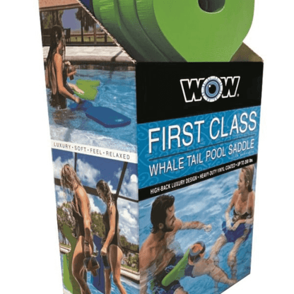 WOW Watersports First Class Dipped Foam Whale Tail Saddle Seats 6pck Blue Jupiter Gear Home