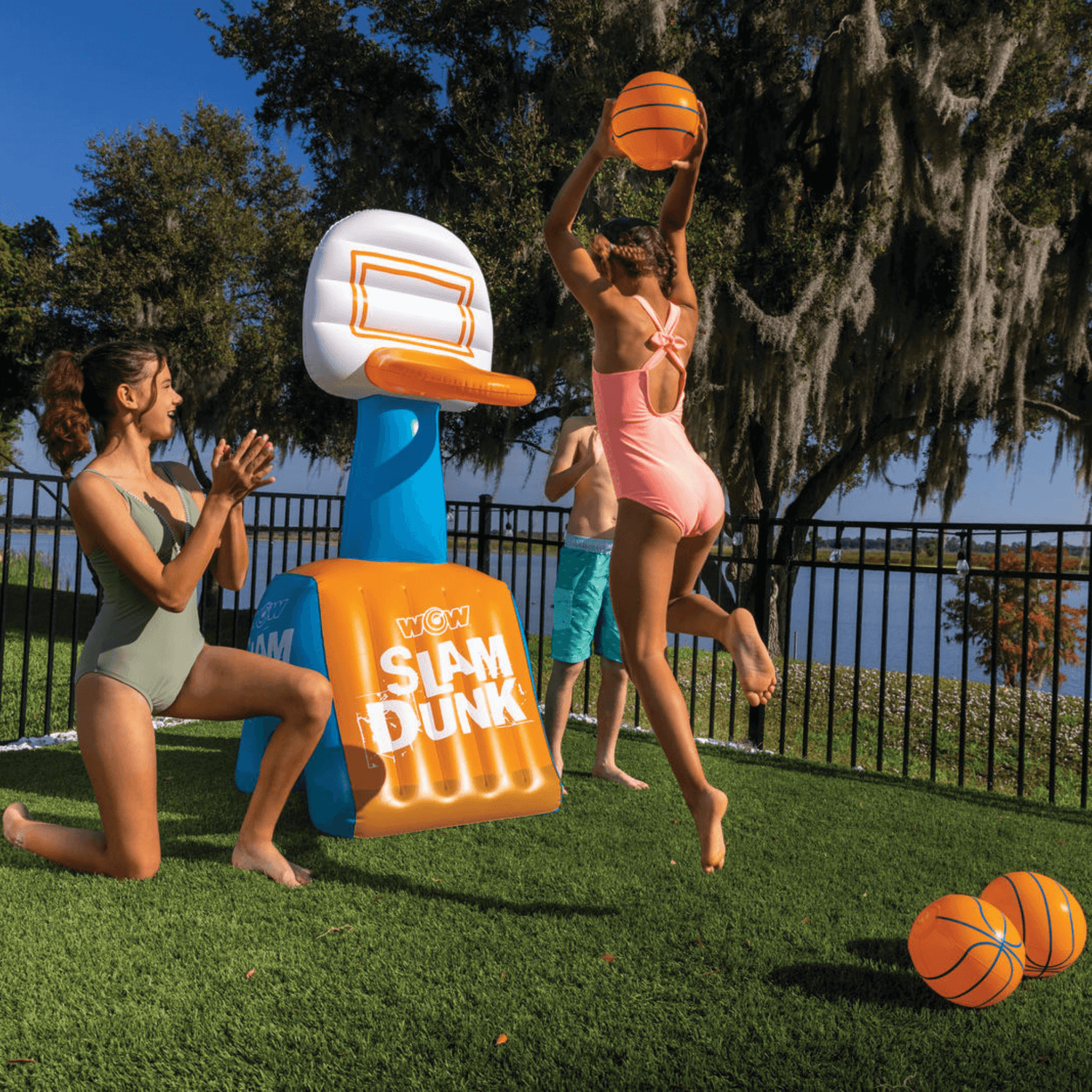 WOW Watersports Slam Dunk Hoop and Basketballs Jupiter Gear Home