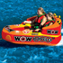 WOW Watersports Bingo 1-2 Person Cockpit Ski Tube with Secured Seating Jupiter Gear Home
