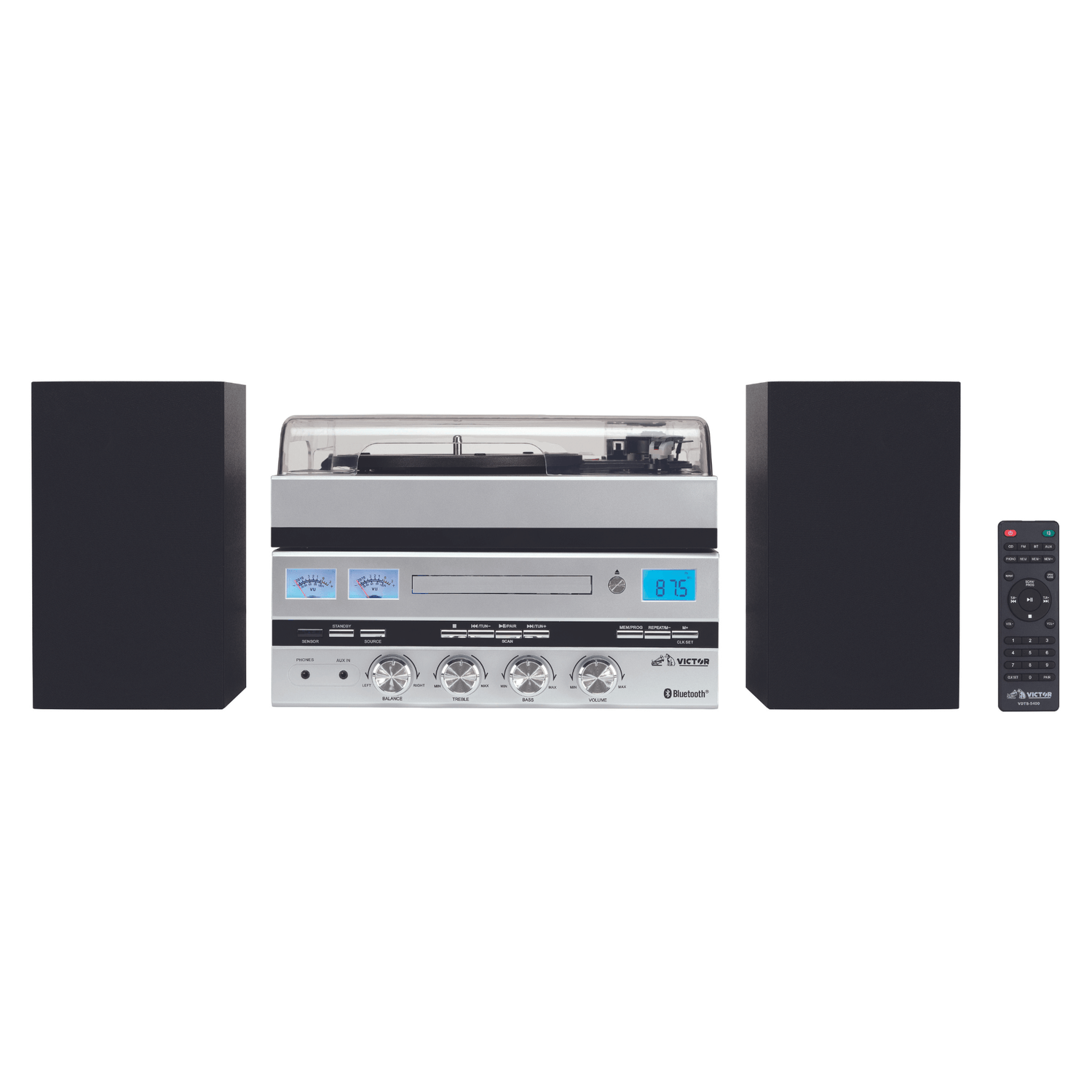 Victor Geneva 5-in-1 Desktop Music Center - Refurbished Jupiter Gear Home