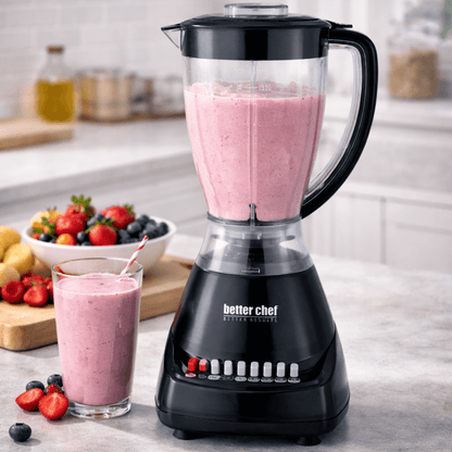 Better Chef 10-Speed 400W Plastic Jar Blender Jupiter Gear Home