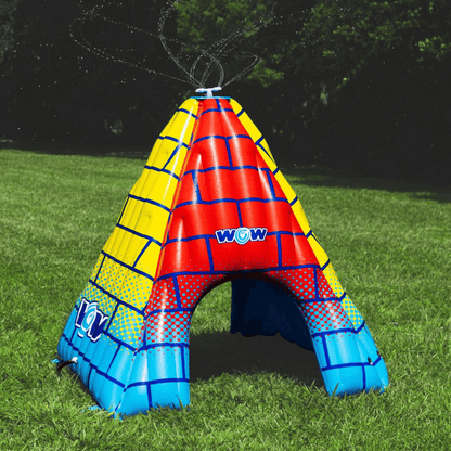 WOW Watersports 5.5ft Rainbow Pyramid Backyard Sprinkler Jupiter Gear Home