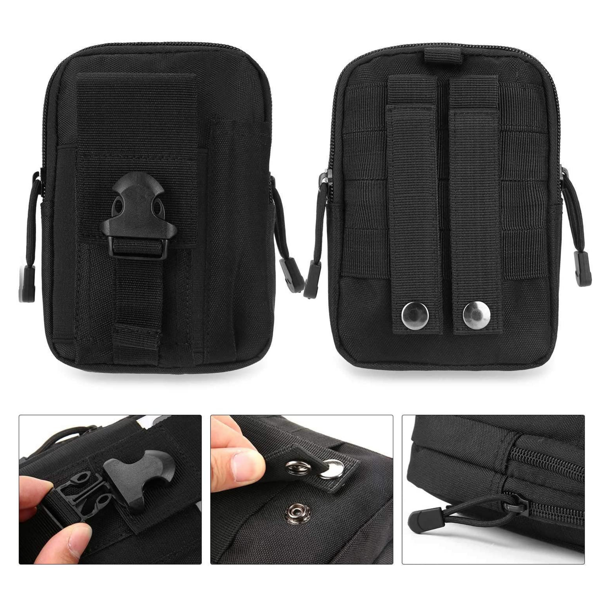JupiterGear Tactical MOLLE Military Pouch Waist Bag for Hiking, Running and Outdoor Activities Jupiter Gear Home