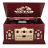 Victor Belmont 8-in-1 Wood Music Center Cherry - Refurbished Jupiter Gear Home