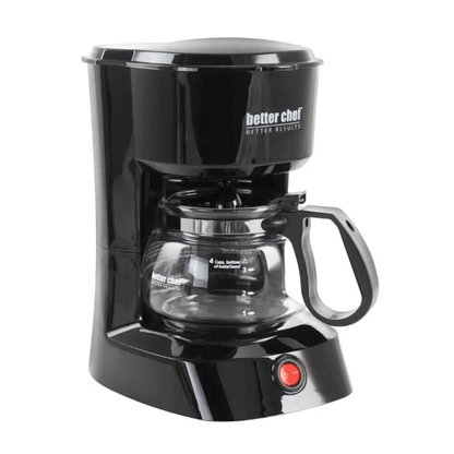 Better Chef 4-Cup Coffeemaker with Grab-A-Cup Feature Jupiter Gear Home