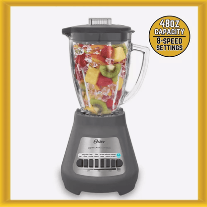 Oster Classic 8-Speed Glass Jar Blender Jupiter Gear Home