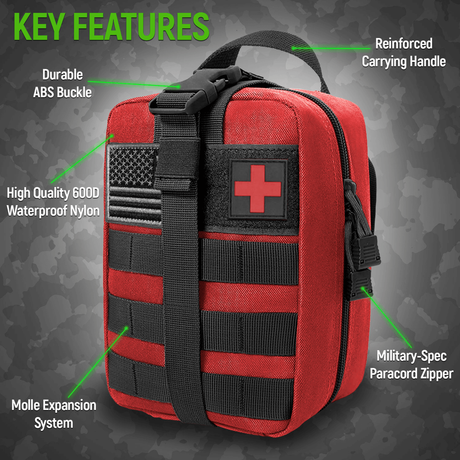 XGear Tactical Small Tactical First Aid Bag IFAK Pouch Jupiter Gear Home
